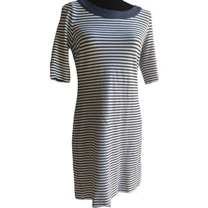 Banana Republic casual  Dress triped size 8